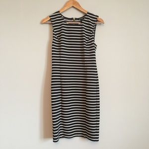 NWOT Juicy Couture navy/white dress